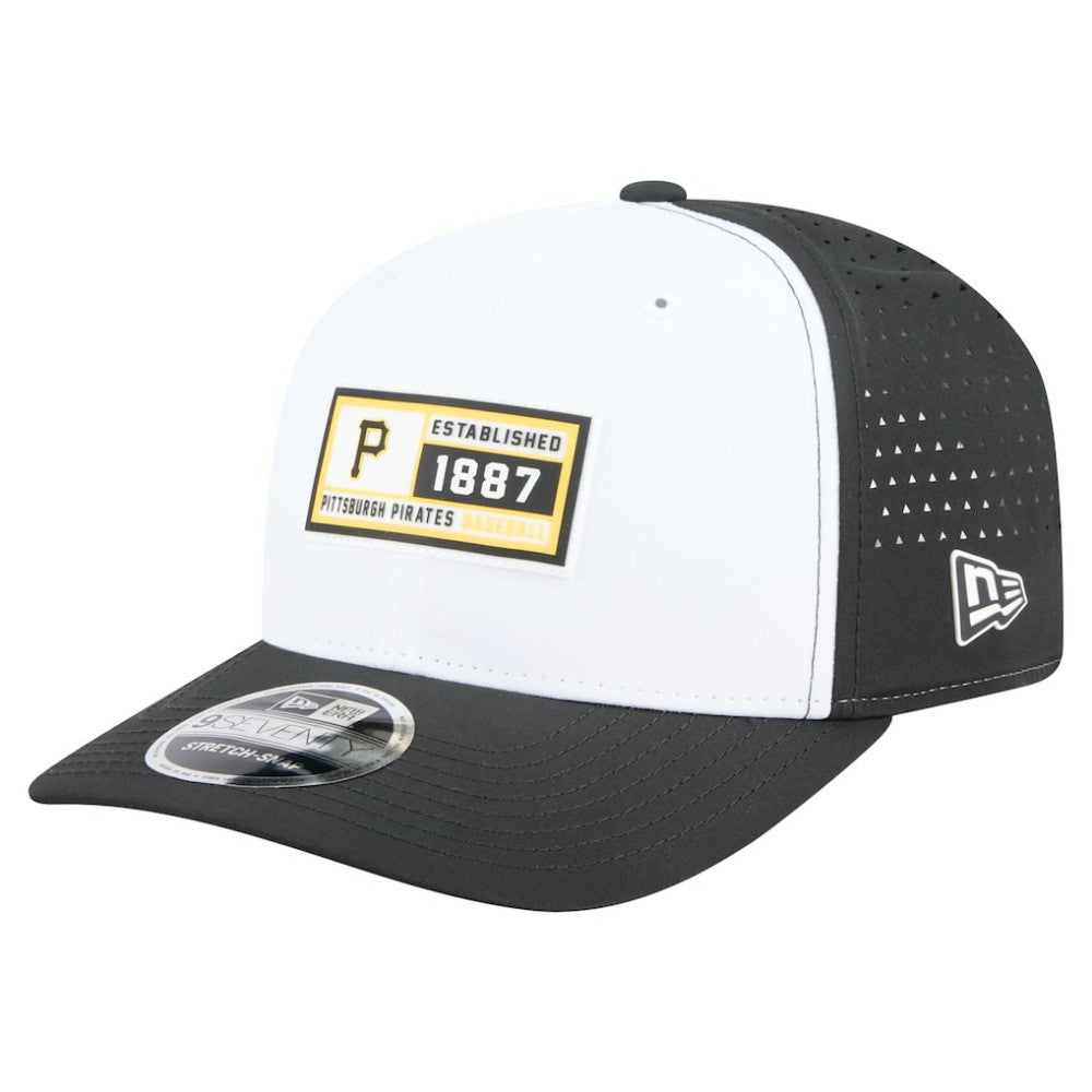 Pittsburgh Pirates New Era Established Patch 9SEVENTY Adjustable Hat - MLB
