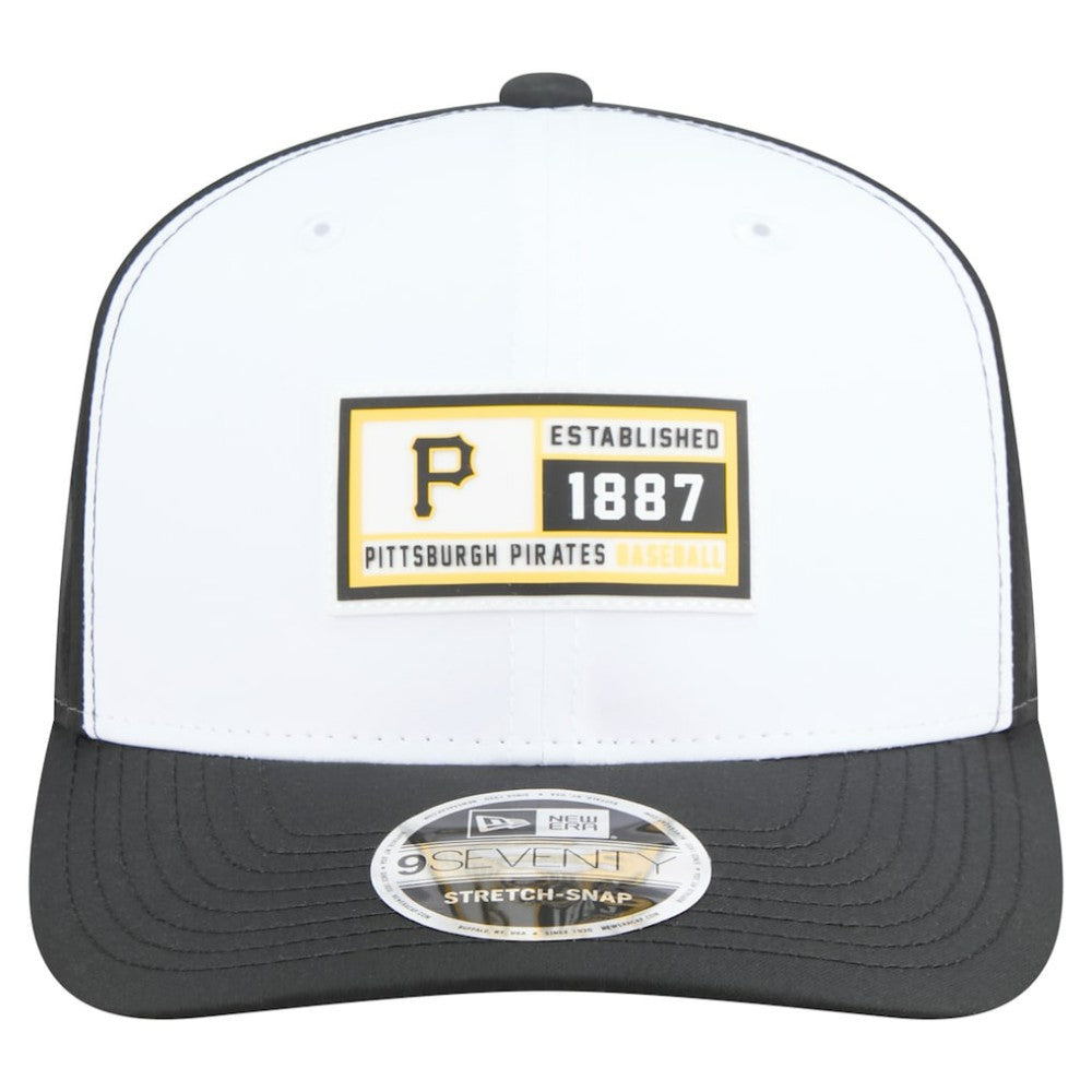 Pittsburgh Pirates New Era Established Patch 9SEVENTY Adjustable Hat - MLB