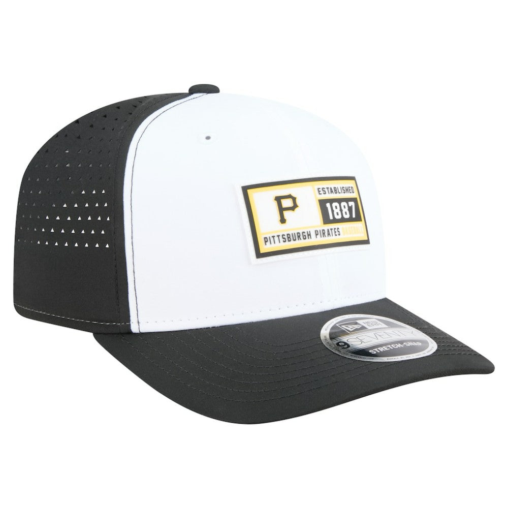 Pittsburgh Pirates New Era Established Patch 9SEVENTY Adjustable Hat - MLB