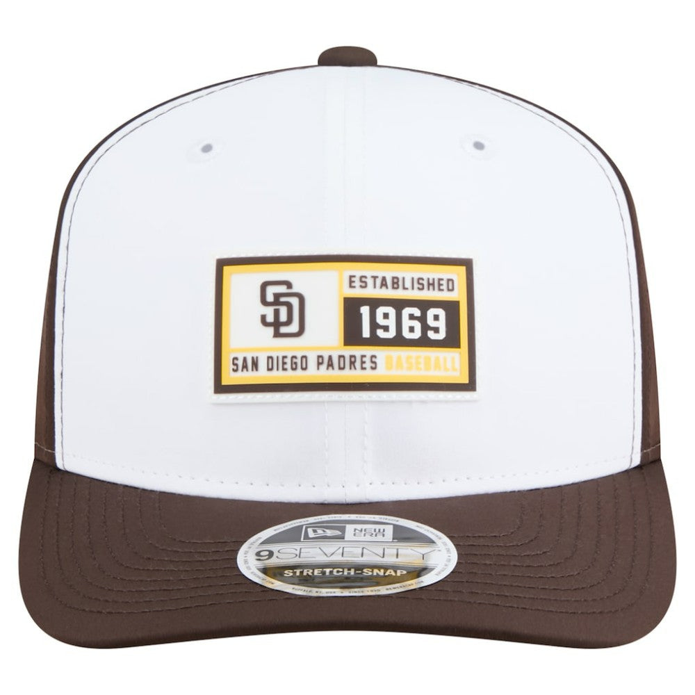 San Diego Padres New Era Established Patch 9SEVENTY Adjustable Hat - MLB