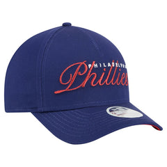 Philadelphia Phillies New Era Women's Metallic A-Frame 9FORTY Adjustable Hat - MLB