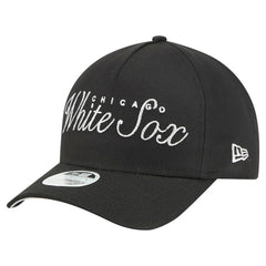 Chicago White Sox New Era Women's Metallic A-Frame 9FORTY Adjustable Hat - MLB