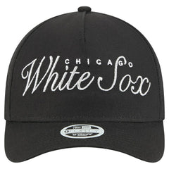 Chicago White Sox New Era Women's Metallic A-Frame 9FORTY Adjustable Hat - MLB