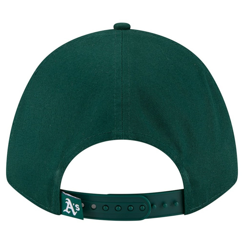Athletics New Era Women's Metallic A-Frame 9FORTY Adjustable Hat - MLB