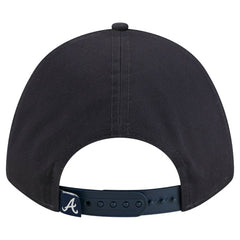 Atlanta Braves New Era Women's Metallic A-Frame 9FORTY Adjustable Hat - MLB