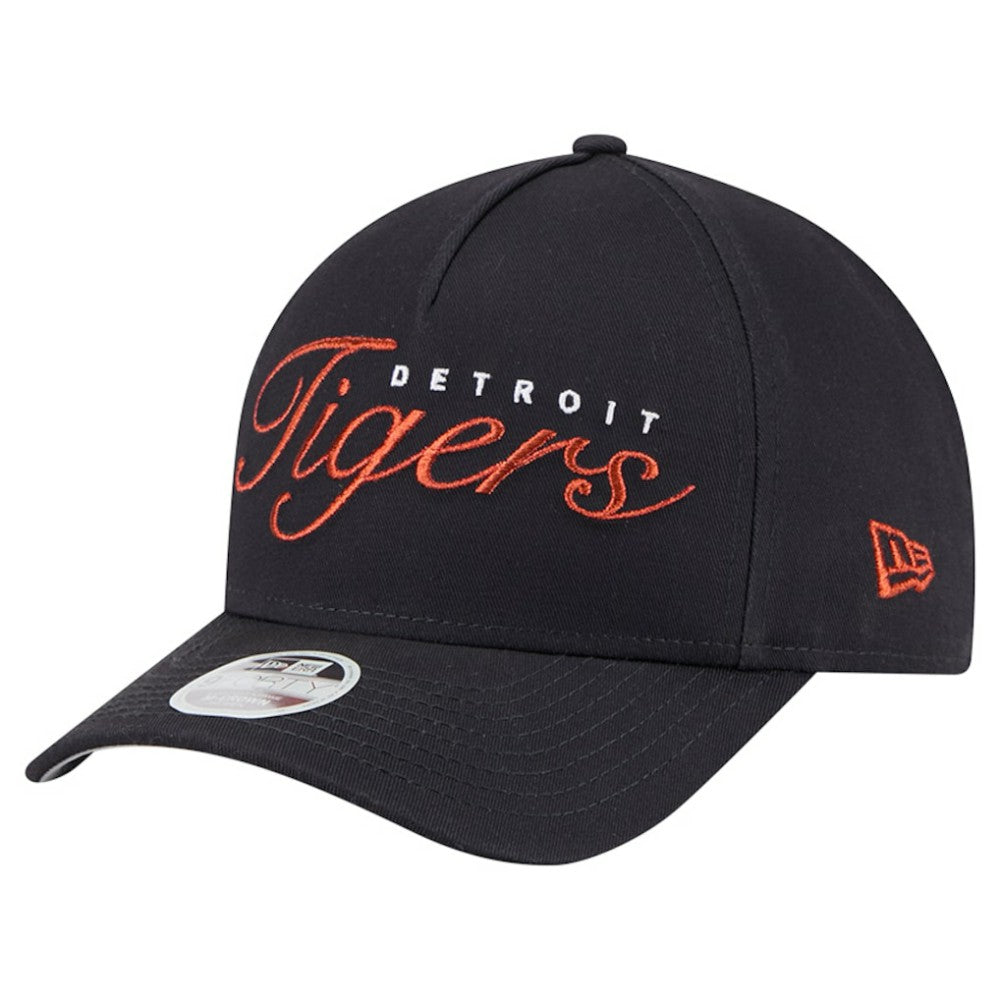 Detroit Tigers New Era Women's Metallic A-Frame 9FORTY Adjustable Hat - MLB
