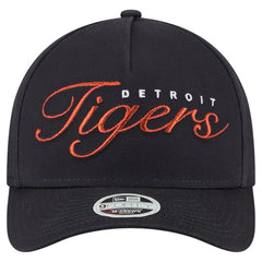 Detroit Tigers New Era Women's Metallic A-Frame 9FORTY Adjustable Hat - MLB