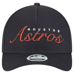 Houston Astros New Era Women's Metallic A-Frame 9FORTY Adjustable Hat - MLB