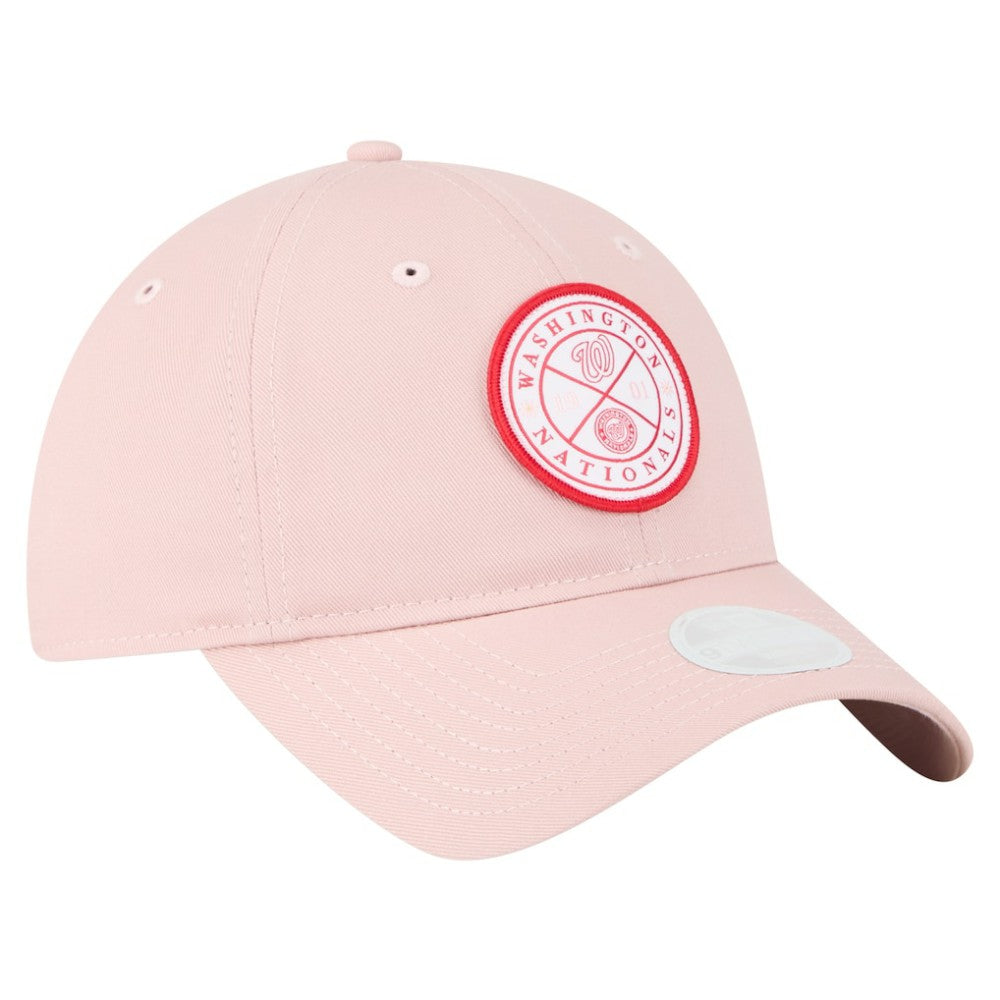 Washington Nationals New Era Women's Bloom 9TWENTY Adjustable Hat - MLB