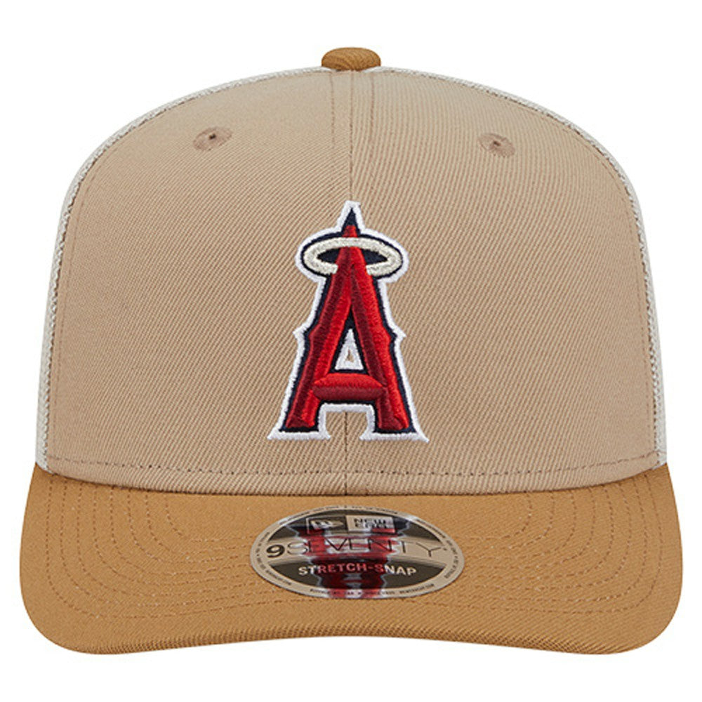 Los Angeles Angels New Era 9SEVENTY Trucker Adjustable Hat - MLB