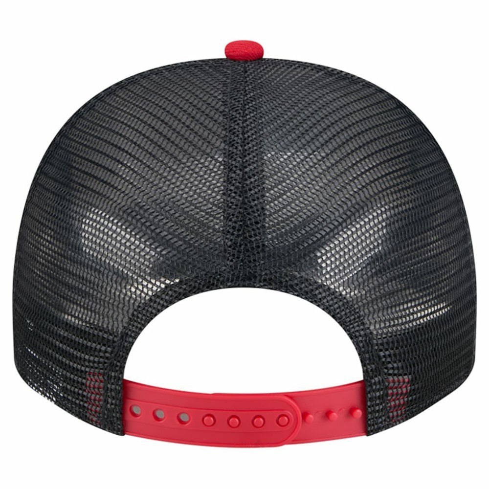 Boston Red Sox New Era Banner A-Frame 9FIFTY Trucker Snapback Hat - MLB