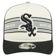 Chicago White Sox New Era Banner A-Frame 9FIFTY Trucker Snapback Hat - MLB