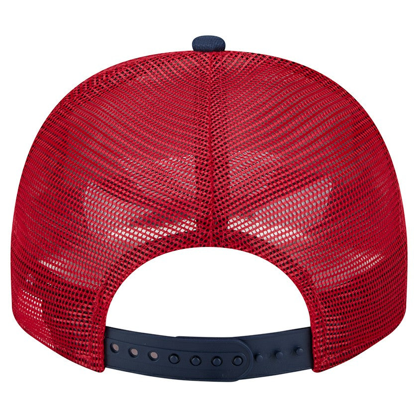 Los Angeles Angels New Era Banner A-Frame 9FIFTY Trucker Snapback Hat - MLB