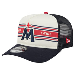 Minnesota Twins New Era Banner A-Frame 9FIFTY Trucker Snapback Hat - MLB