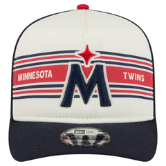 Minnesota Twins New Era Banner A-Frame 9FIFTY Trucker Snapback Hat - MLB