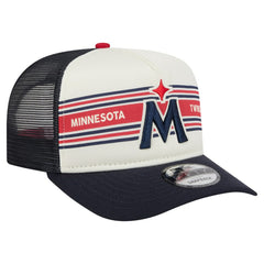 Minnesota Twins New Era Banner A-Frame 9FIFTY Trucker Snapback Hat - MLB