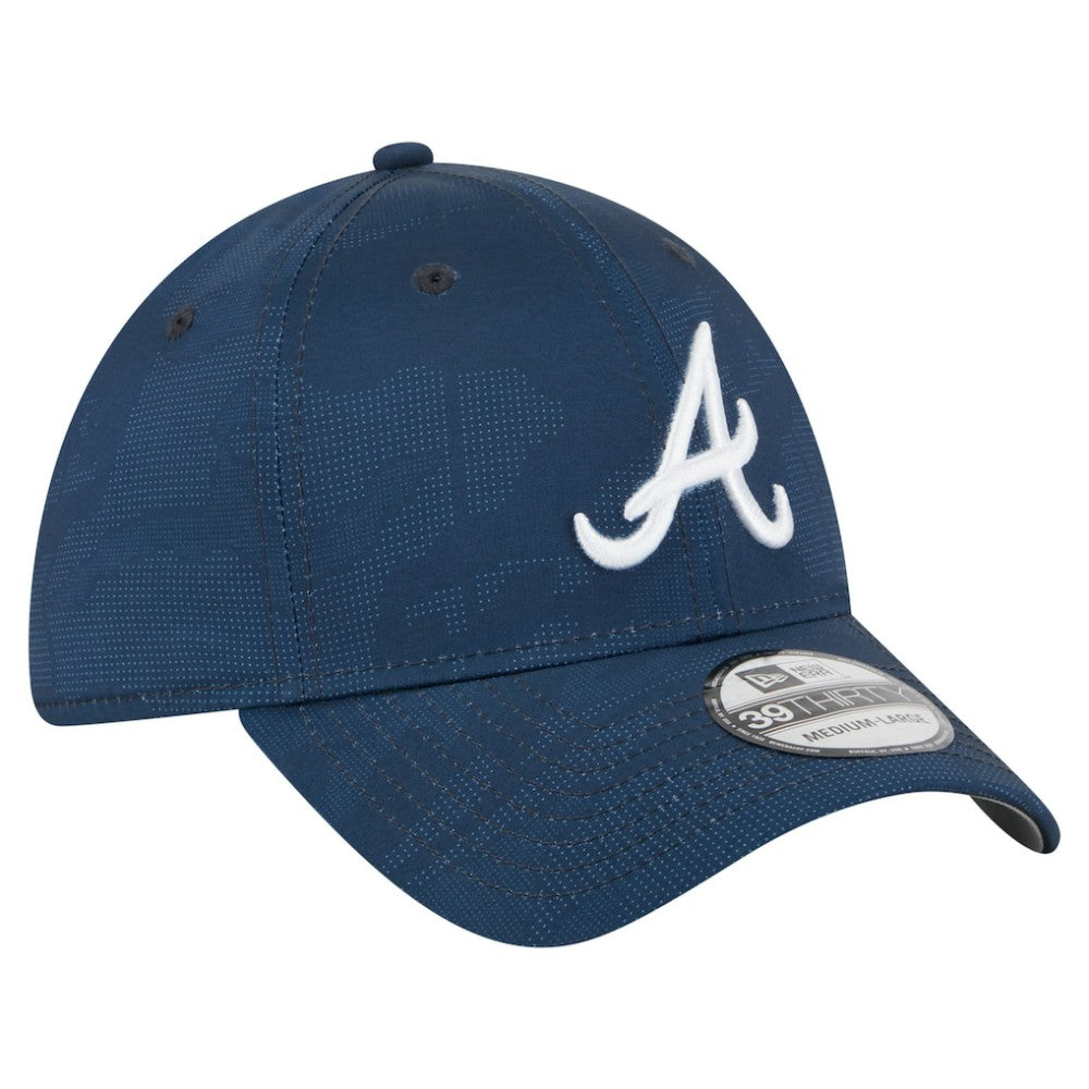 Atlanta Braves New Era Tonal Camo 39THIRTY Flex Hat - MLB