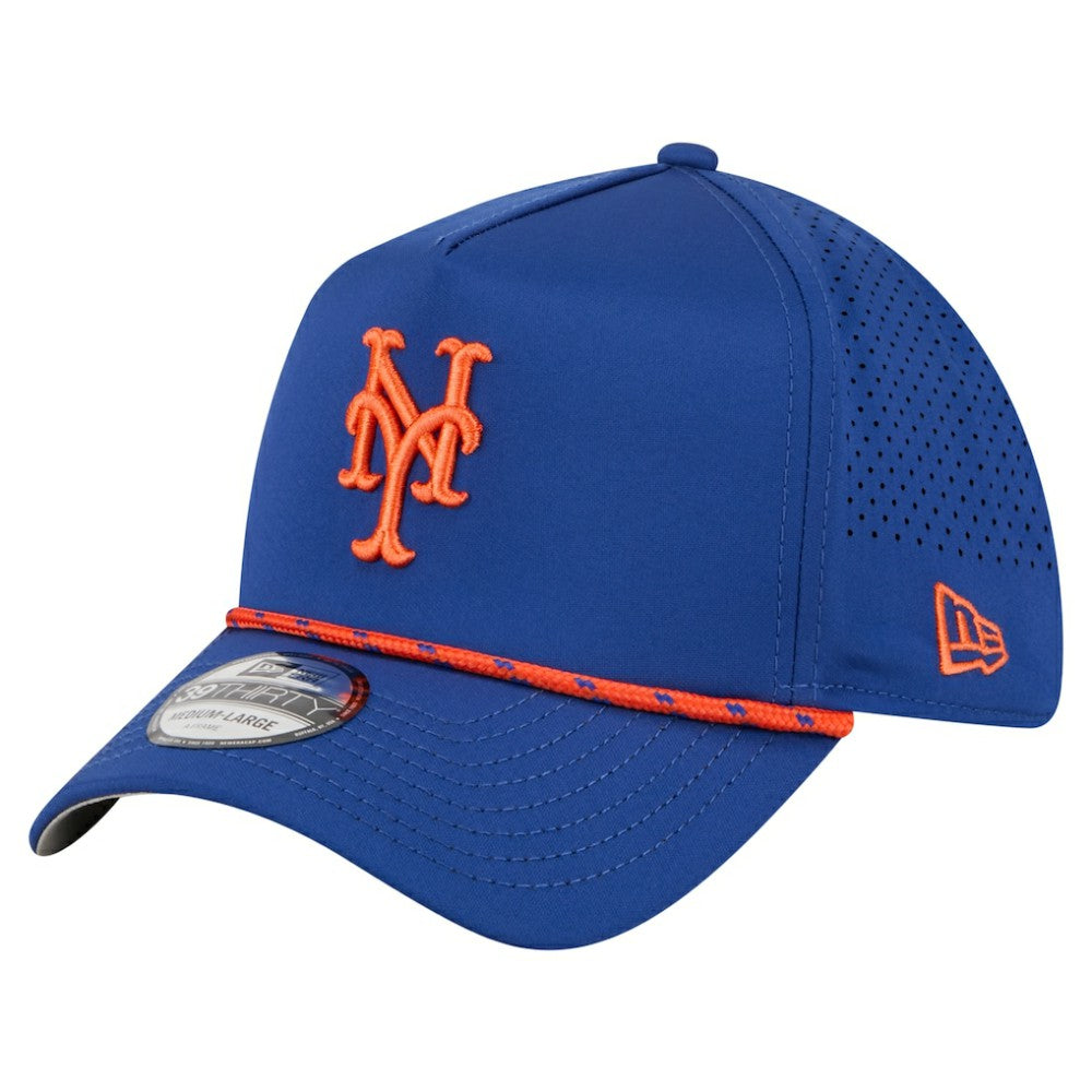 New York Mets New Era 39THIRTY A-Frame Perforated Flex Hat - MLB