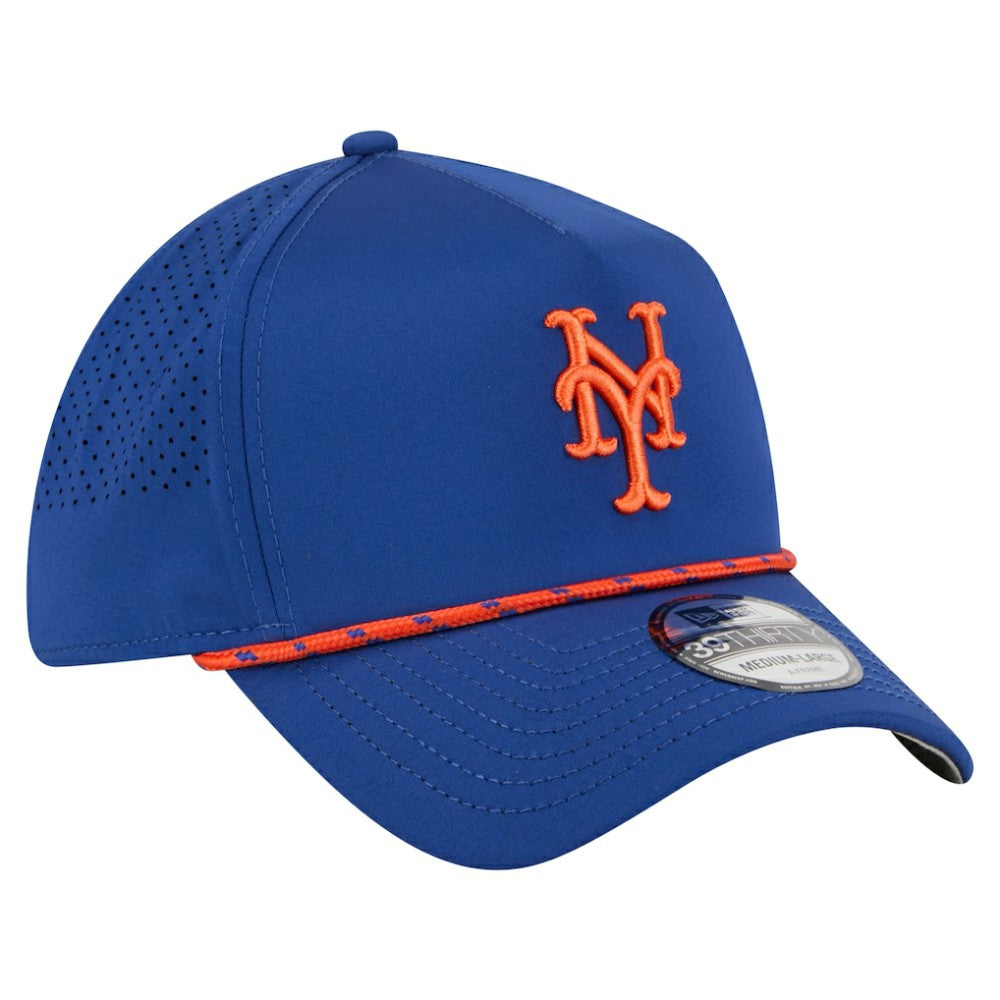 New York Mets New Era 39THIRTY A-Frame Perforated Flex Hat - MLB