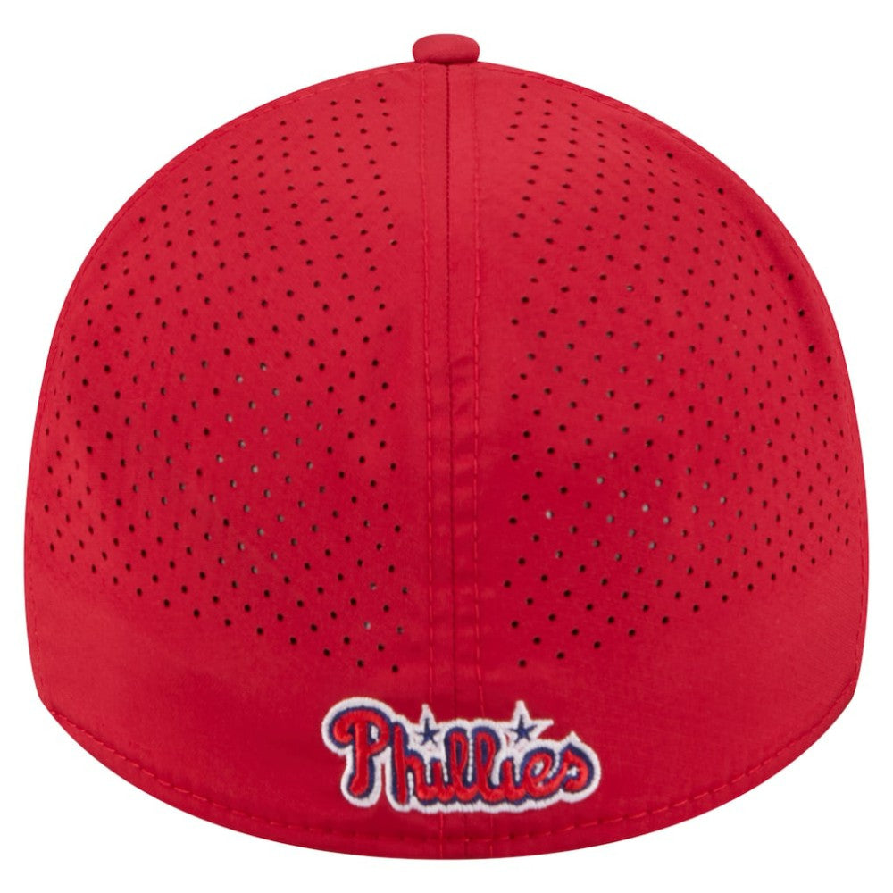 Philadelphia Phillies New Era 39THIRTY A-Frame Perforated Flex Hat - MLB