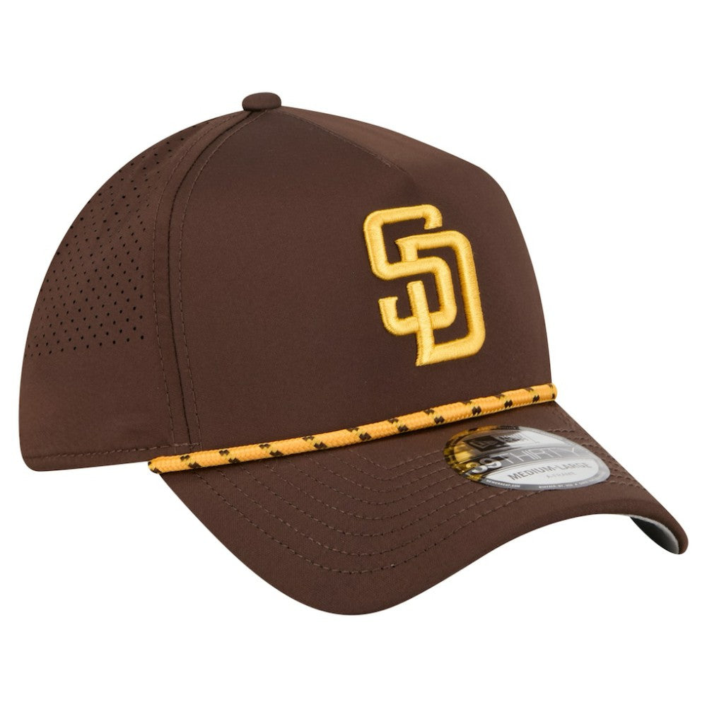 San Diego Padres New Era 39THIRTY A-Frame Perforated Flex Hat - MLB