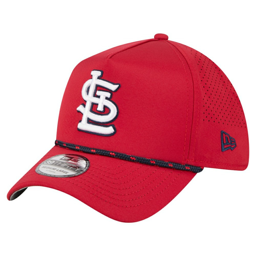 St. Louis Cardinals New Era 39THIRTY A-Frame Perforated Flex Hat - MLB