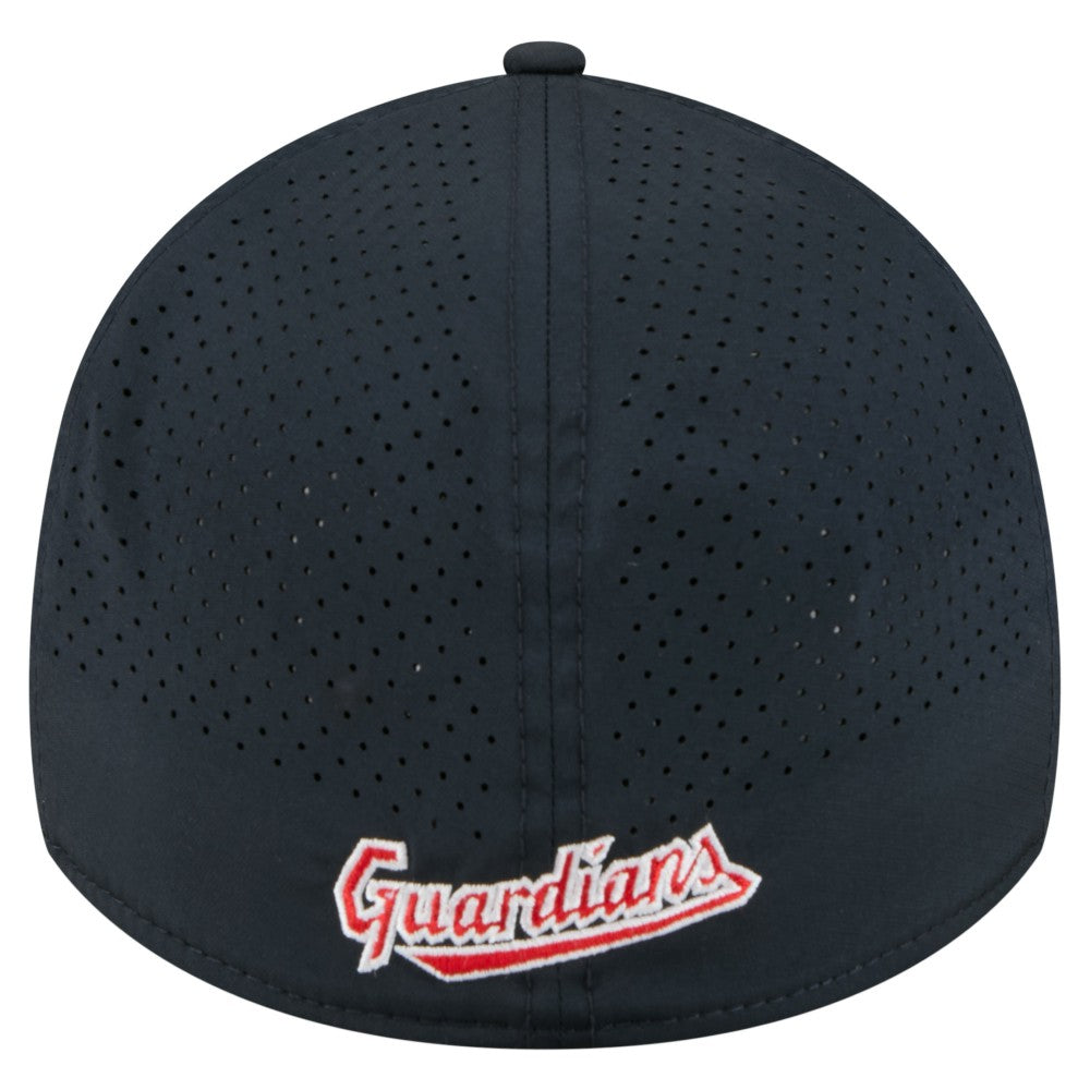 Cleveland Guardians New Era 39THIRTY A-Frame Perforated Flex Hat - MLB