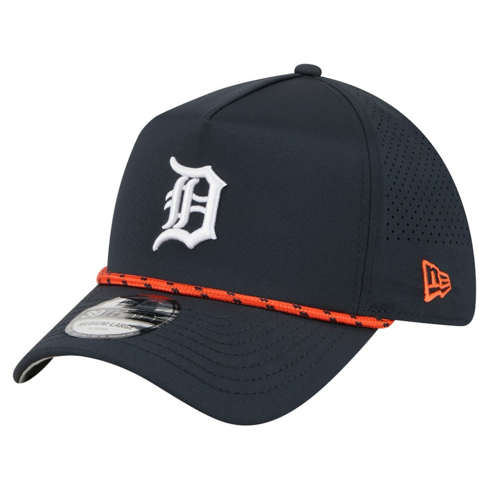 Detroit Tigers New Era 39THIRTY A-Frame Perforated Flex Hat - MLB