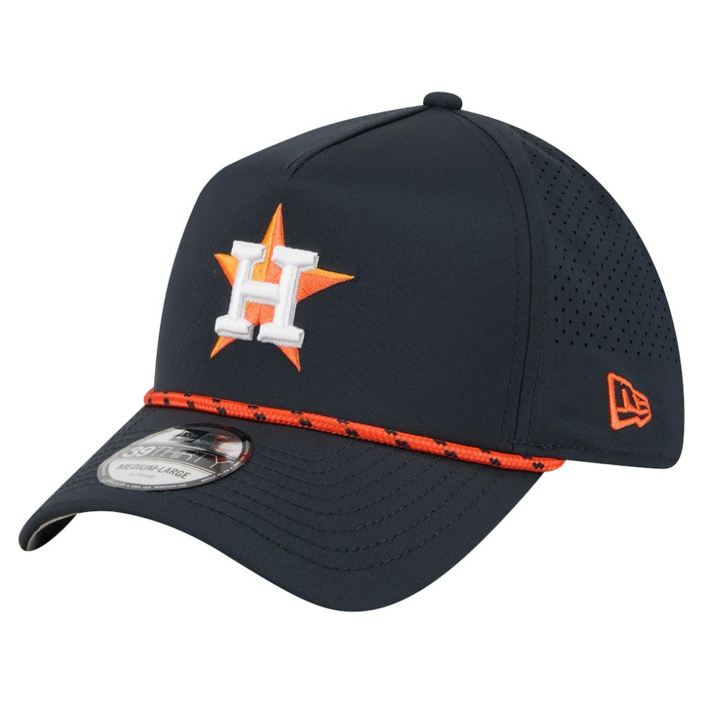 Houston Astros New Era 39THIRTY A-Frame Perforated Flex Hat - MLB