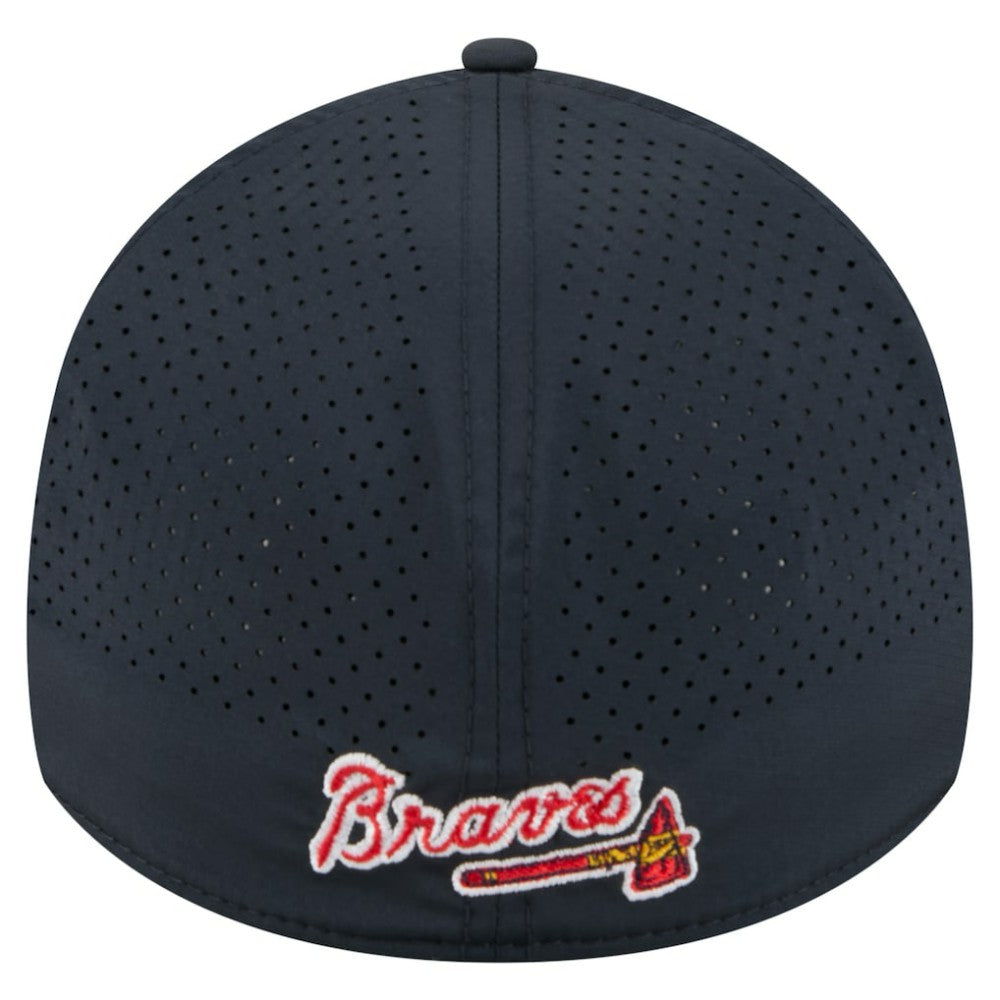 Atlanta Braves New Era 39THIRTY A-Frame Perforated Flex Hat - MLB