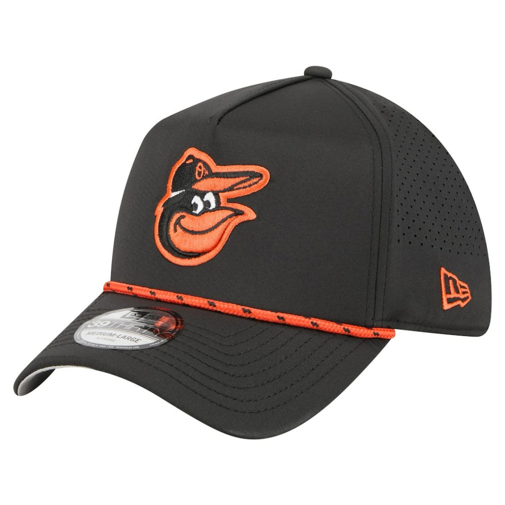 Baltimore Orioles New Era 39THIRTY A-Frame Perforated Flex Hat - MLB