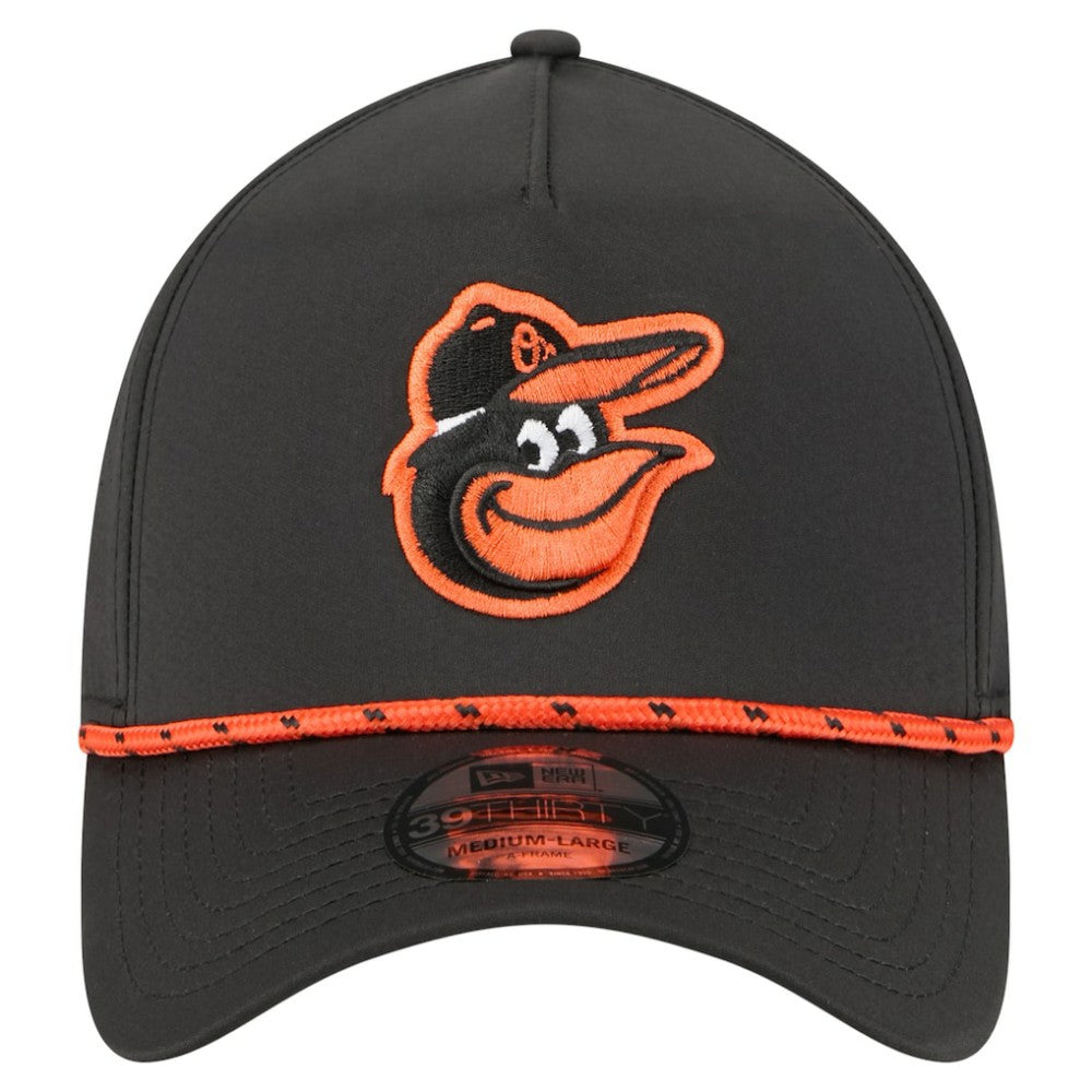 Baltimore Orioles New Era 39THIRTY A-Frame Perforated Flex Hat - MLB