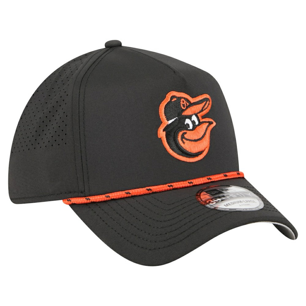 Baltimore Orioles New Era 39THIRTY A-Frame Perforated Flex Hat - MLB