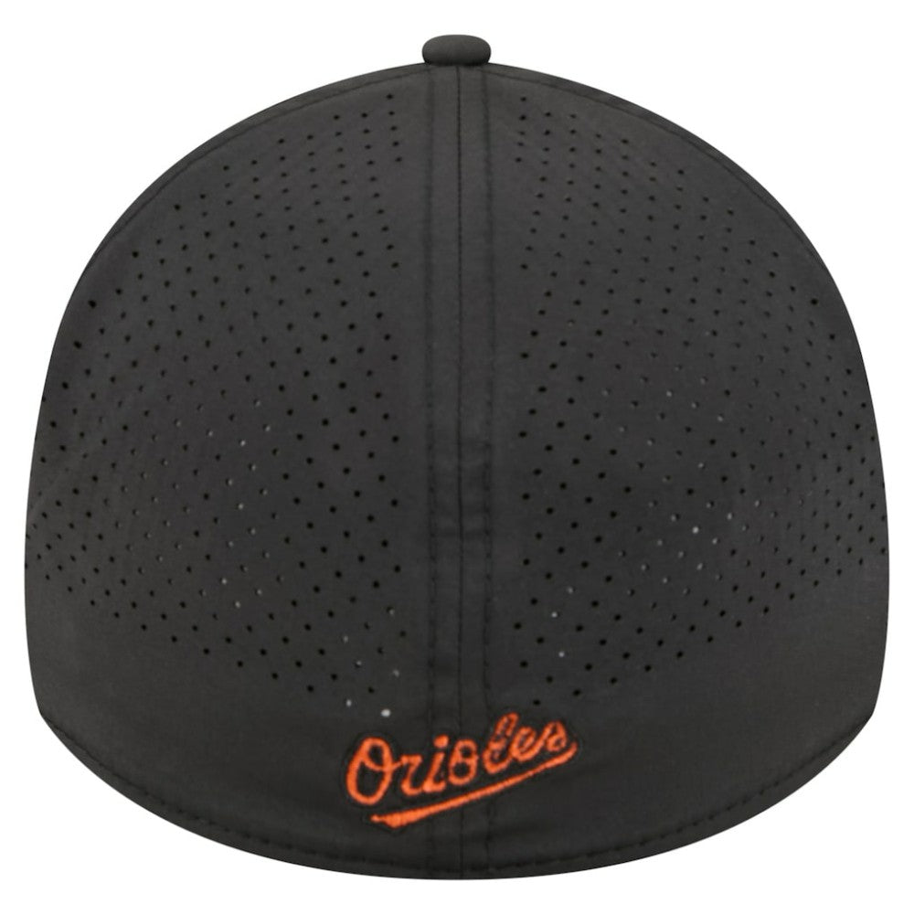 Baltimore Orioles New Era 39THIRTY A-Frame Perforated Flex Hat - MLB