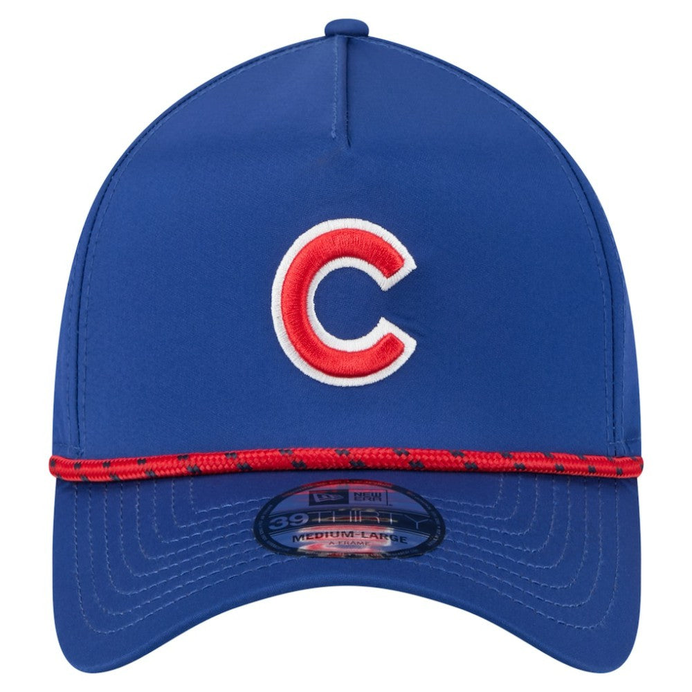 Chicago Cubs New Era 39THIRTY A-Frame Perforated Flex Hat - MLB