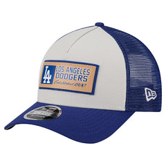 Los Angeles Dodgers New Era Text A-Frame Trucker 9FORTY Hat - MLB