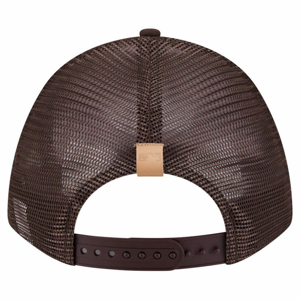 San Diego Padres New Era Text A-Frame Trucker 9FORTY Hat - MLB