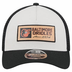 Baltimore Orioles New Era Text A-Frame Trucker 9FORTY Hat - MLB