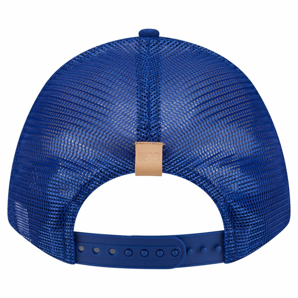 Chicago Cubs New Era Text A-Frame Trucker 9FORTY Hat - MLB