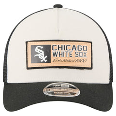 Chicago White Sox New Era Text A-Frame Trucker 9FORTY Hat - MLB