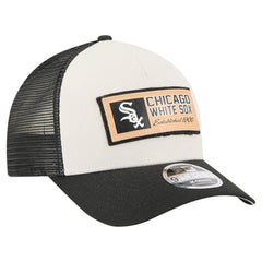 Chicago White Sox New Era Text A-Frame Trucker 9FORTY Hat - MLB
