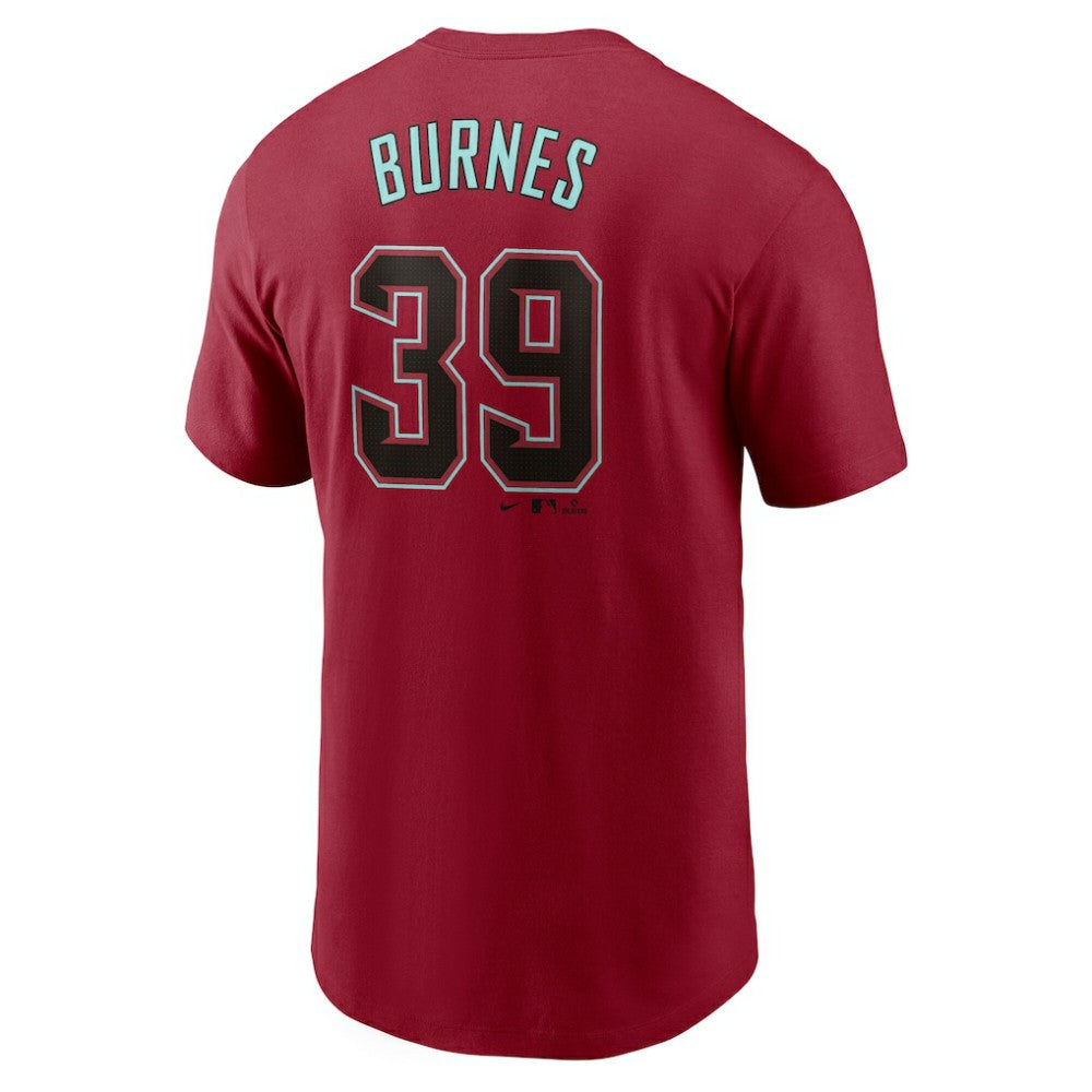 Corbin Burnes Arizona Diamondbacks Nike Fuse Name & Number T-Shirt - MLB