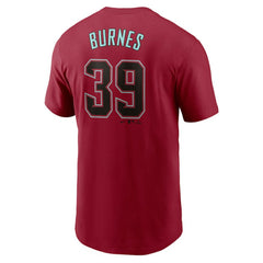 Corbin Burnes Arizona Diamondbacks Nike Fuse Name & Number T-Shirt - MLB