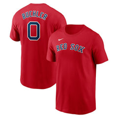 Walker Buehler Boston Red Sox Nike Fuse Name & Number T-Shirt - MLB