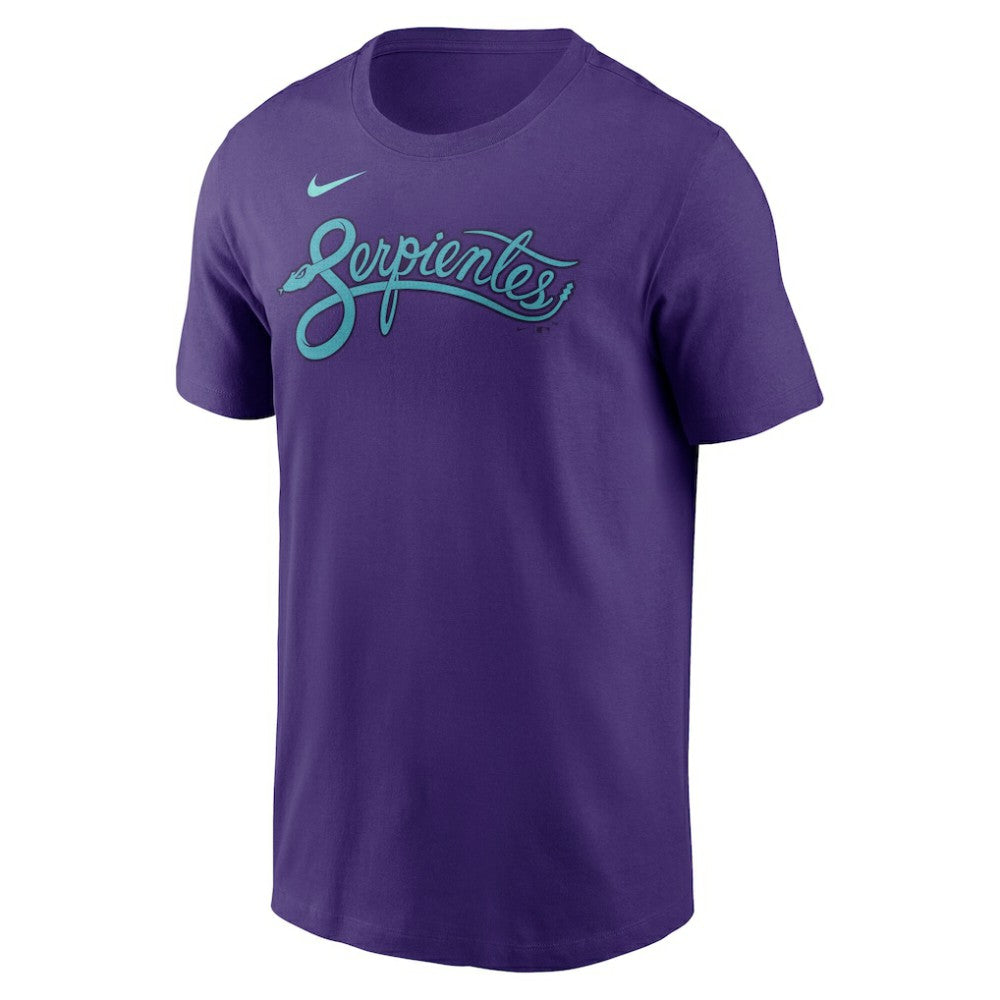 Corbin Burnes Arizona Diamondbacks Nike 2025 City Connect Fuse Name & Number T-Shirt - MLB