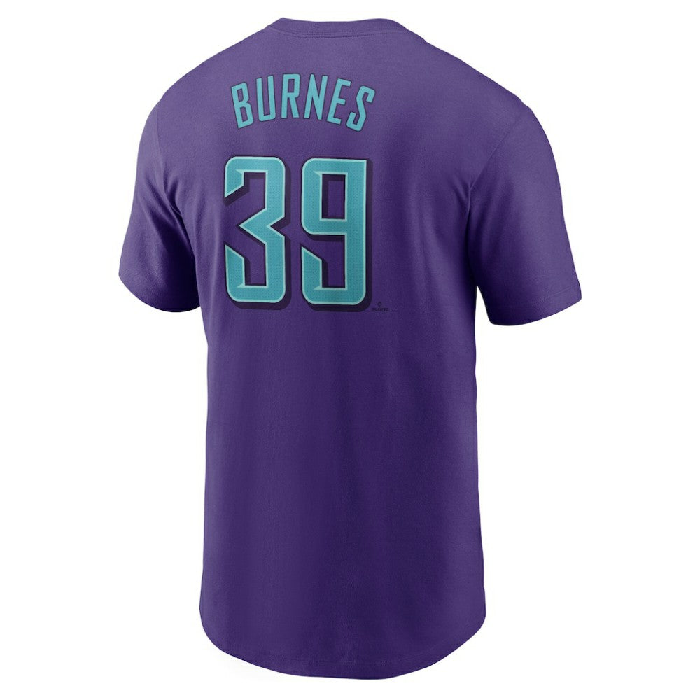 Corbin Burnes Arizona Diamondbacks Nike 2025 City Connect Fuse Name & Number T-Shirt - MLB