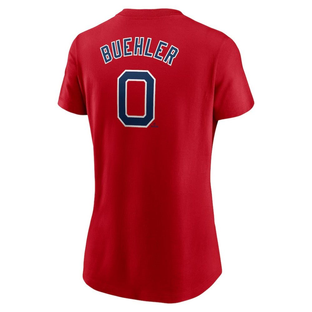 Walker Buehler Boston Red Sox Nike Women's Cooperstown Collection Fuse Name & Number T-Shirt - MLB