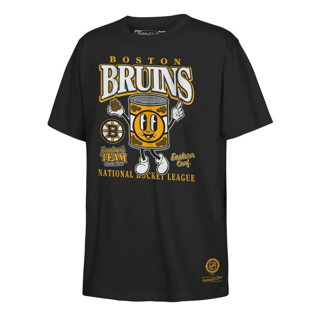 Boston Bruins Mitchell & Ness Youth Concession Stand T-Shirt - Black - NHL