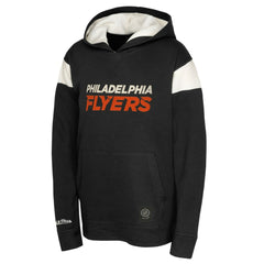 Philadelphia Flyers Youth Thermal Lightweight Pullover Hoodie - Black - NHL