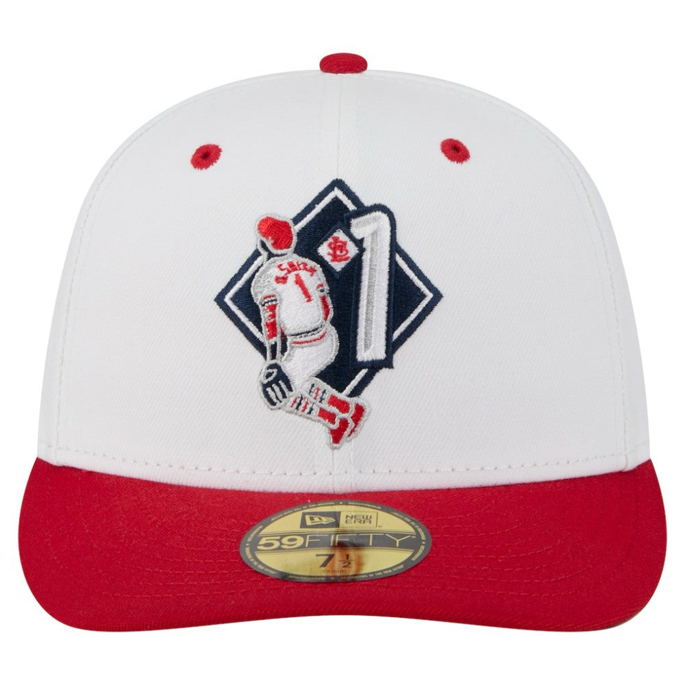Ozzie Smith St. Louis Cardinals New Era 59FIFTY Fitted Hat - MLB
